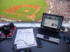 Nationals Park Press Box