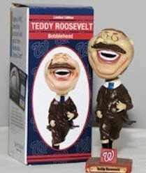 Teddy Roosevelt Bobblehead Doll