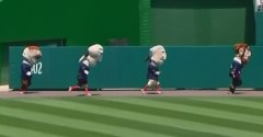 Washington Nationals Presidents Race 5-30-2011 Washington Nationals Presidents Race 5-30-2011