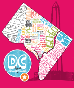 DC Stereotype Map - from LivingSocial's Social Studies DC blog