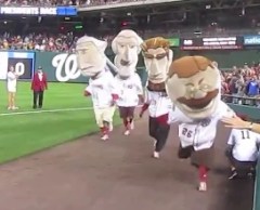 Teddy Roosevelt almost wins the presidents race