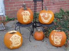 Racing President Pumpkins - Nationals Pumpkin Contest
