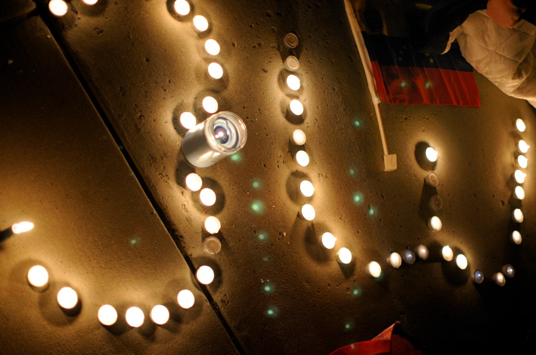Candlelight Vigil for Wilson Ramos at Nationals Park