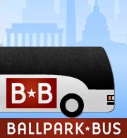 Ballpark Bus to Nationals Park - Logo