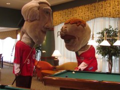 Nationals Racing Presidents visit the Greenspring Retirement Community