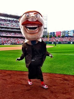 Nationals racing president Teddy Roosevelt  - Photo by Luis Albisu