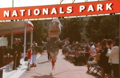 Nationals racing presidents at the Pentagon