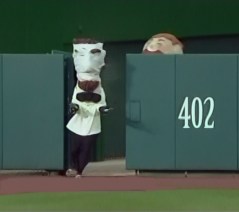 Abe Lincoln Washington Nationals Presidents Race Mummy