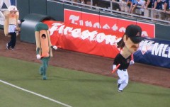 Teddy Roosevelt race at the All Star Game HR Derby