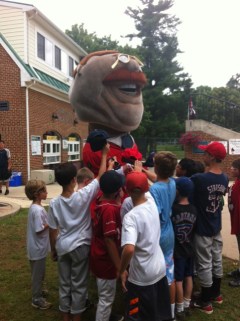 Teddy Roosevelt at Go Big Train Baseball Camp