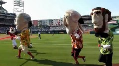 Washington Nationals Presidents Race Hawaiian Shirts