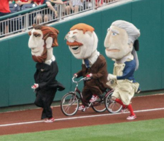 Nationals presidents race Teddy Roosevelt Tricycle by Cheryl Nichols