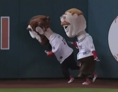 Washington Nationals Presidents Race Teddy Roosevelt slams Abe Lincoln