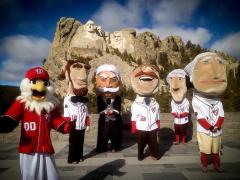Nationals Racing Presidents at Mt. Rushmore