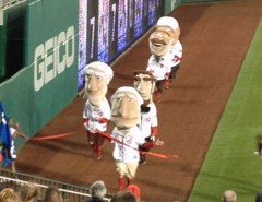 Nationals Presidents race backwards