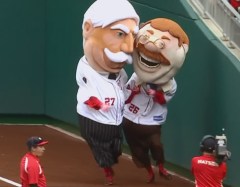 Presidents Race William Howard Taft Tackles Teddy Roosevelt