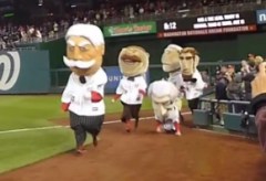 Bill Taft wins 2nd presidents race
