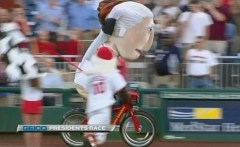 Capital bikeshare presidents race Nationals Park