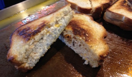 Crab Grilled Cheese - Chesapeake Crab Cake Co. - Washington Nationals Park - Stadium Food Options