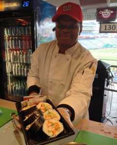 Nationals Park Sushi - Washington Nationals Stadium Food