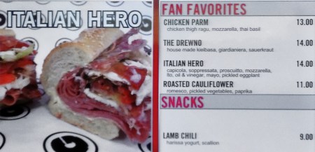 G Sandwiches by Mike Isabella at Nationals Park - Washington Nationals Stadium Food