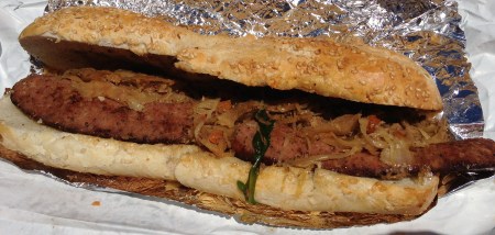 Mike Isabella's Drewno G Sandwich Kielbasa Nationals Park