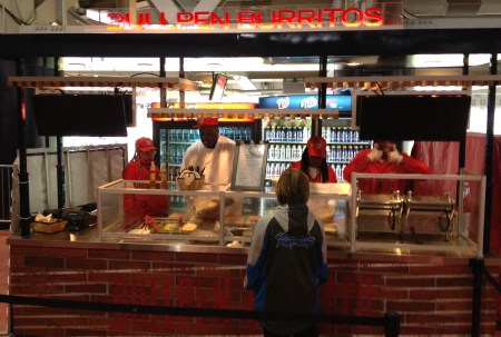 Nationals Park Bullpen Burritos