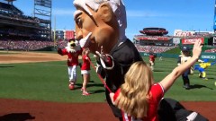 Nationals Park racing presidents photo finish William Howard Taft