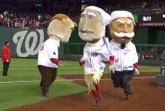 Nationals Racing Presidents Teddy George Bill