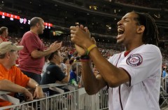 Terrance Briscoe Nationals Park Cheerleader Nat Pack