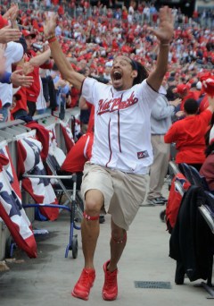 Terrance Briscoe Nationals Park Cheerleader Nat Pack