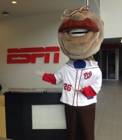 Nationals racing president Teddy Roosevelt ESPN ad