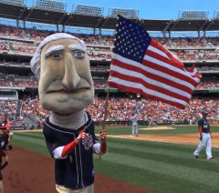 George Washington 4th of July Nationals Park