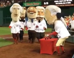 Nationals Racing Presidents Share a Coke