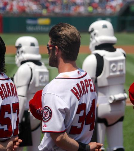 Nationals Star Wars Day Bryce Harper