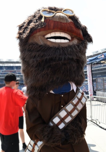 Nationals Star Wars Day Teddy Roosevelt Chewbacca Wookie
