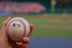 Foul Ball Nationals Park - by Scott Ableman