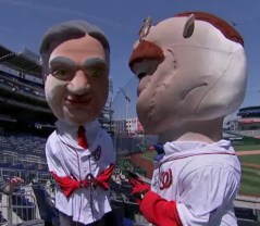 Washington Nationals New Racing President Herbert Hoover with Teddy Roosevelt