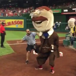 Video: Nats Racing president Teddy Roosevelt disqualified as Olympic tributes continue