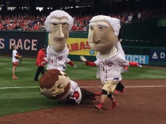 Teddy Roosevelt Nationals presidents race
