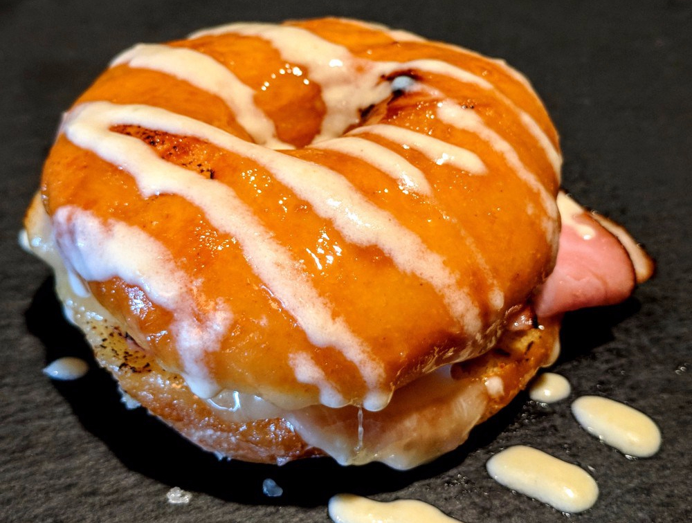 Nationals Park Maple Doughnut Croque Monsieur